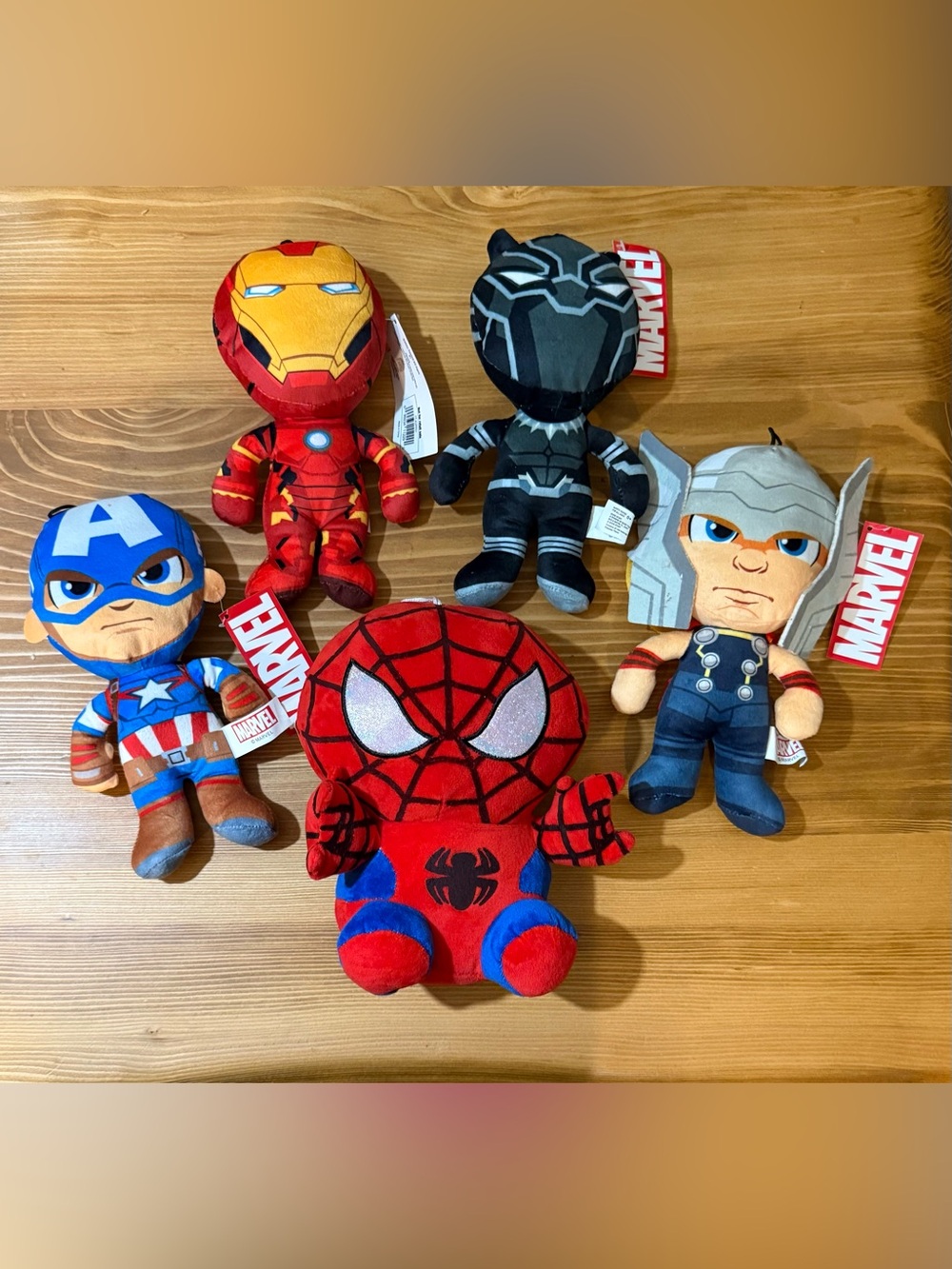 Superhero Plush Toy Set